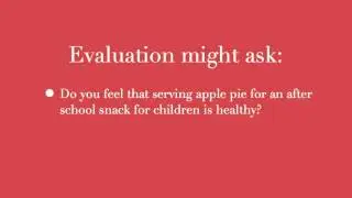Higher Order Thinking - Evaluation