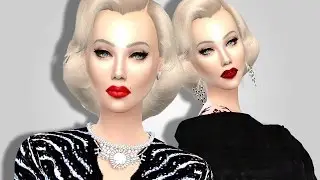 THE SIMS 4 - CREATE A SIM - MARILYN MONROE (Inspired)