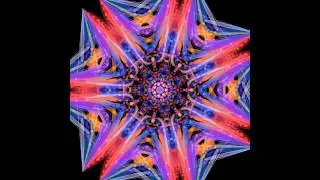 Colorful Mandala flower