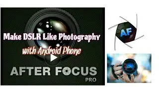 How to blur image like DSLR  in android-hindi