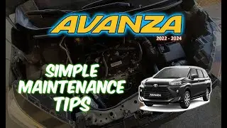 Avanza Maintenance Tips | Simple DIY
