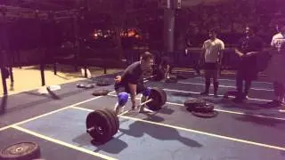 David Jurgens 375 1-arm Deadlift