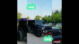 My  big dreams💭 mahindra Thar😈