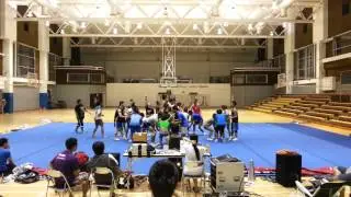 Bangkok University バンコク大学チアリーディング _2012 ICU ASIA OPEN CHEERLEADING