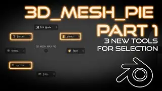 3D_Mesh_PIE  blender /// Part 1