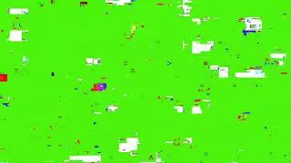 [FOND VERT] EFFET GLICH POUR INTRO