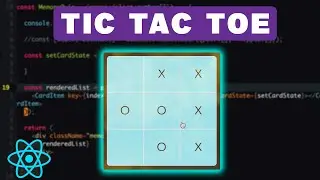 React JS - Making Tic Tac Toe Game under 100 lines of code