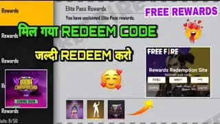 FreeFire Bunny Warrior Bundle Redeem Code | FreeFire Redeem Code Today | Redeem Code Free Fire Today