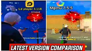 LD PLAYER 🆚 MEMU PLAYER LATEST VERSION COMPARISON FOR FREE FIRE😱 || U-Fun Gaming