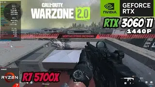 Warzone 2.0 | RTX 3060 Ti 8gb - Ryzen 7 5700x | 1440p 2k | Gameplay