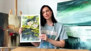 🌸Акварельный видео мастер-класс 