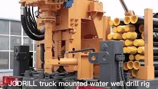 CSD300 truck mounted water well drilling rig hydraulic drilling machine