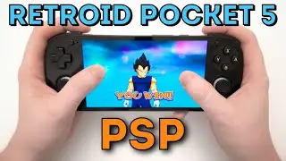 Retroid Pocket 5 PSP Emulation