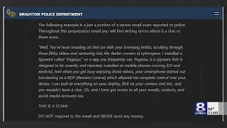 Brighton Police confirm new financial email scams that use photos of victim’s homes