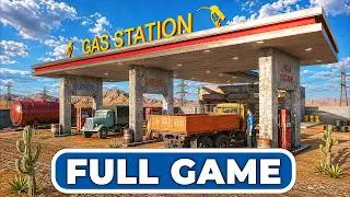 GAS STATION SIMULATOR - Full Game [1080P 60FPS] (No Commentary)