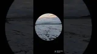 Patinando en la Bahía redonda. Calafate, Patagonia Argentina