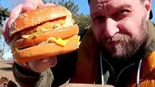 Trying McDonald's NEW Chicken Big Mac