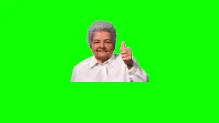 OLD THUMB UP GREEN SCREEN