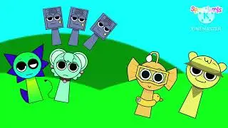It's Time to learn Farm Animals with Sprunki Friends | Old Mac Donald Had a Farm | Nursery Rhymes