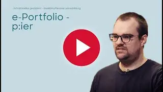 Nick Zacharias über das Teilprojekt "e-Portfolio – p:ier"