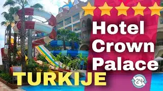 Hotel Crown Palace ***** Side Turcja Turkije UHD 4K