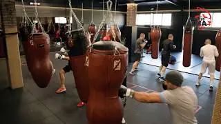Punching Bag Workout / Работа на мешках