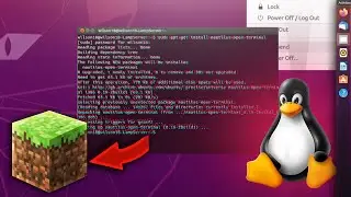 Playing Minecraft on LINUX...