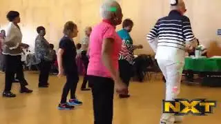 Old Women Dancing To The NXT Theme