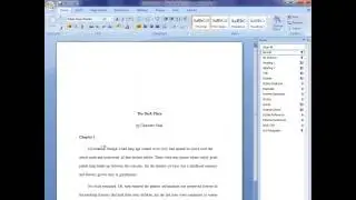 Basic manuscript formatting and Word styles