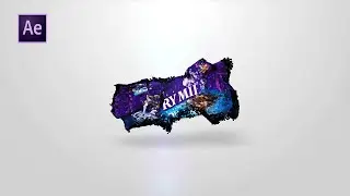 Dairy Milk Particular Animation In After Effects - After Effects Tutorial