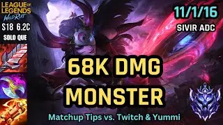 Wild Rift – Sivir ADC 2025 | 68K Damage Monster! Build, Runes & Gameplay