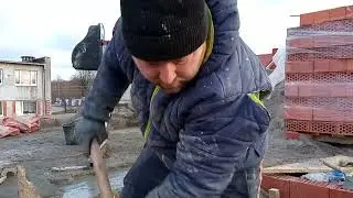 заливаем лестницу на второй этаж!!