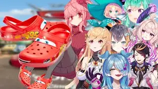 NIJISANJI EN and The Legendary Lightning McQueen Crocs and Heelys