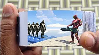 Iron Man vs Venom FlipBook | Venom 2 Flip Book | Venom Let There Be Carnage | Flip Book Artist 2021