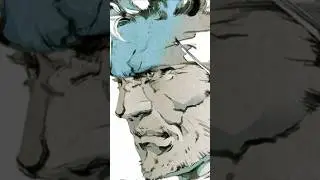 How to Draw Metal Gear Art Style from Yoji Shinkawa #metalgearsolid  #gameartist  #gameart