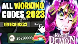 codes for rogue demon - rogue demon codes 2023