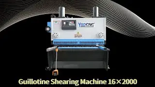 QC11K 162000  Hydraulic Guillotine Shearing Machine with E21S