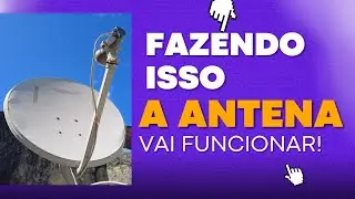 Instalação, configuração e conserto da antena
