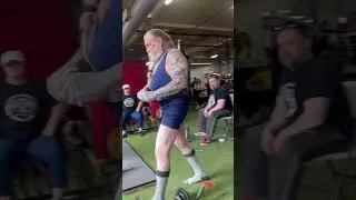 515 lbs deadlift. Mike Burch. 74 years old. 202lbs APA World record.