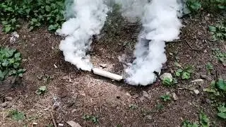 ДЫМОВАЯ ШАШКА ИЗ АММИАЧНОЙ СЕЛИТРЫ