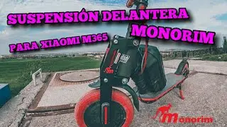 SUSPENSIÓN DELANTERA MONORIM PARA XIAOMI M365 - REVIEW #9