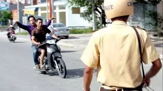 Đánh võng trêu công an và cái kết