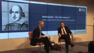Howard Jacobson in conversation with John Mullan / Shakespeare 2014