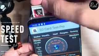 WRITE SPEED TEST RSL MICROSD 64GB UHS I U3 V30
