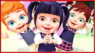 se você está feliz | Canções para crianças | Momo Cartoon School Teather Português