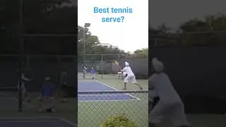 is this the best tennis serve? #tennis #tennisserve