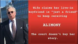 MAN DECIDES TO STOP PAYING ALIMONY; COURT AGREES #alimony #familylaw #divorce