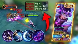 TOP 1 SUPREME WANWAN CRIT + ATTACK SPEED BUILD! - MLBB