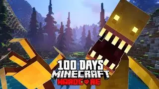 I Spent 100 Days Surviving the Cave Dweller in Minecraft Hardcore...PART 2 ( HOME )