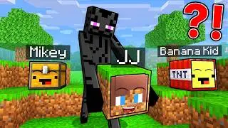 How Did JJ and Mikey Turn Into BLOCKS In Hide-and-Seek?